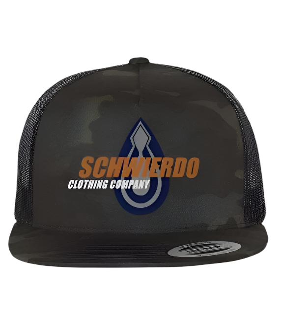 Schwierdo Black Camo Trucker