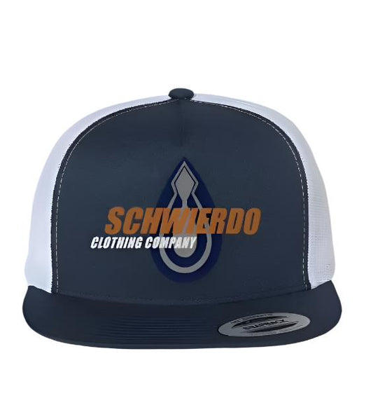 Schwierdo Trucker Blue and White