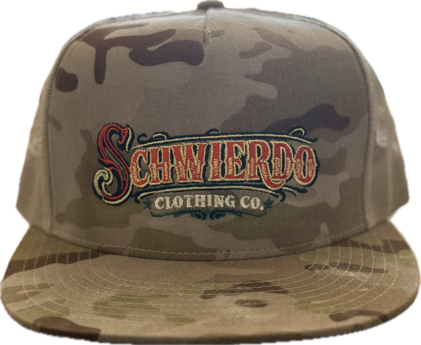 Schwierdo Trucker Tan Camo
