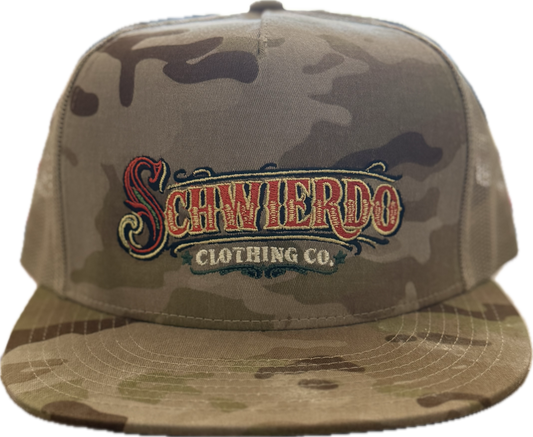 Schwierdo Trucker Tan Camo