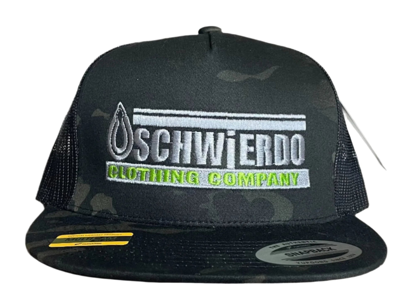 Schwierdo Black Camo Trucker